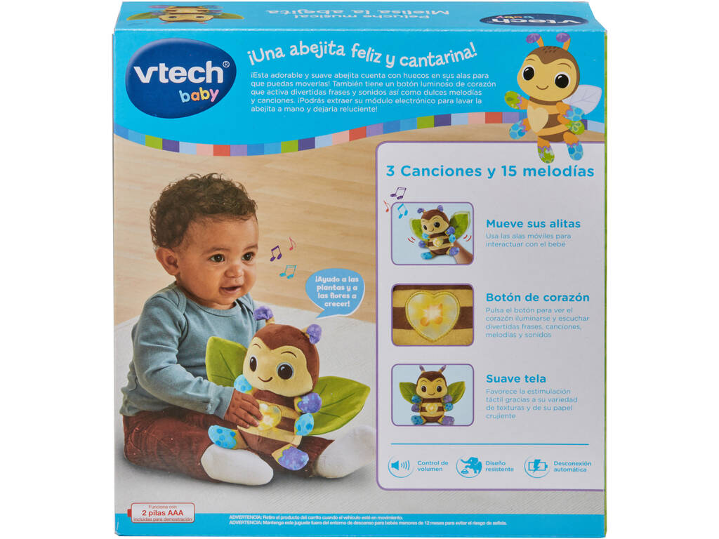 Musikalischer Plüsch Mielisa Die kleine Biene Vtech 80-554722