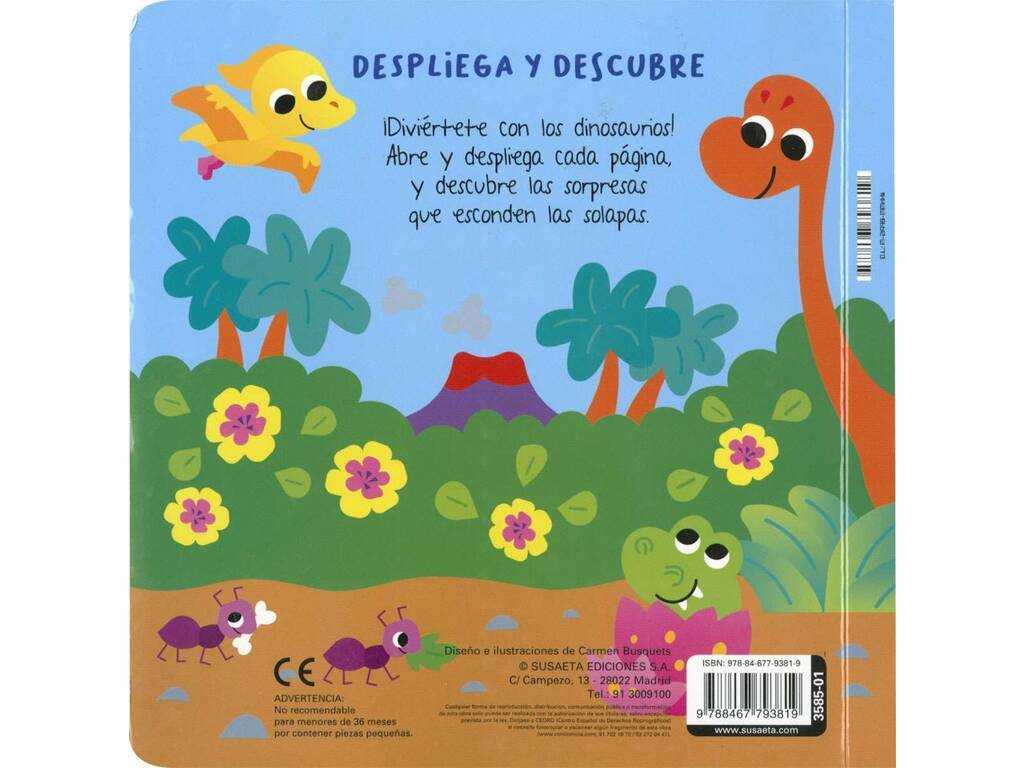 Livre Dépliez et découvrez les licornes avec des pop-ups et des rabats