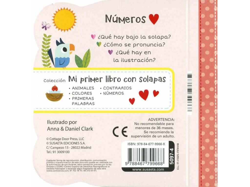 Livre My First Book with Flaps Numbers
