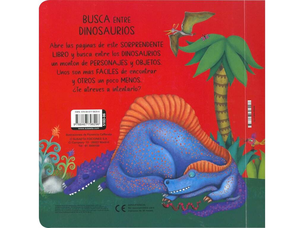 Livre de quête de dinosaures facile et difficile