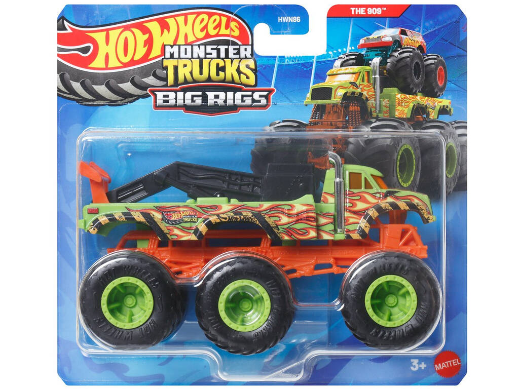 Hot Wheels Veicolo Monster Trucks Big Rigs