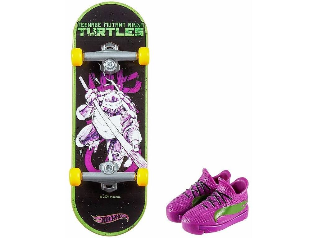 Hot Wheels Skate Turtugas Ninja Mattel HMY18