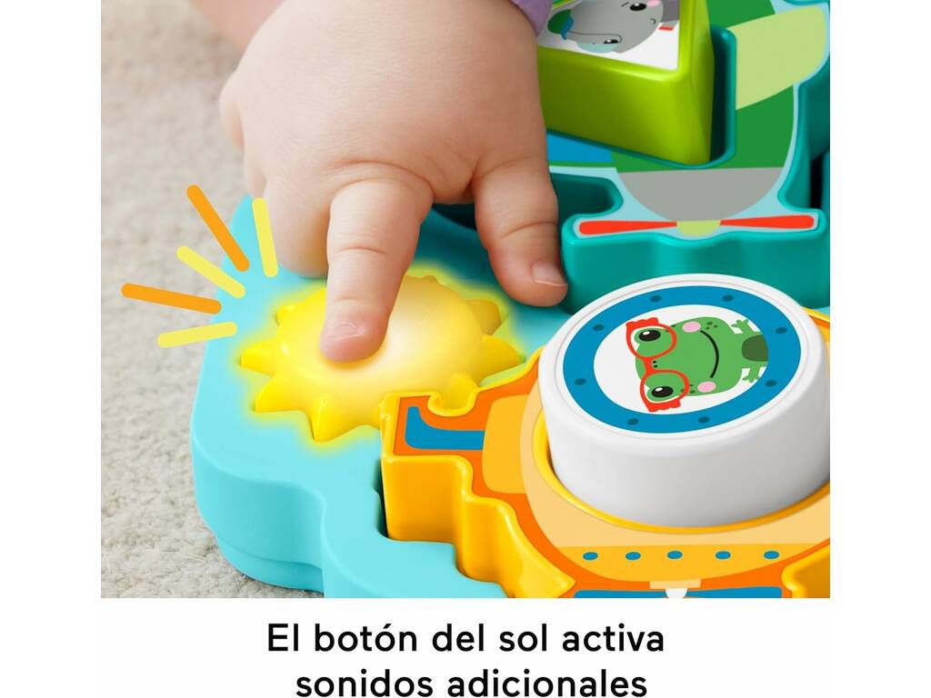 Fisher Price Puzzle de Veículos com Sons Mattel HRP31