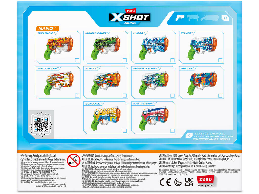 X-Shot Wasserwerfer Fast Fill Zuru 11853