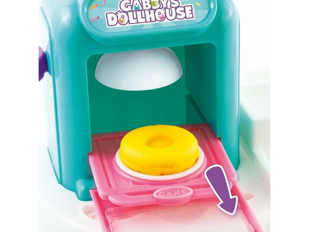 Maison de poupées de Gabby La cuisine en pâte à modeler par Muffin Canal Toys GAB022