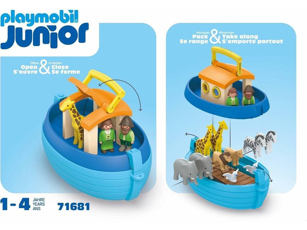 Playmobil Junior Arca di Noè Valigetta 71681