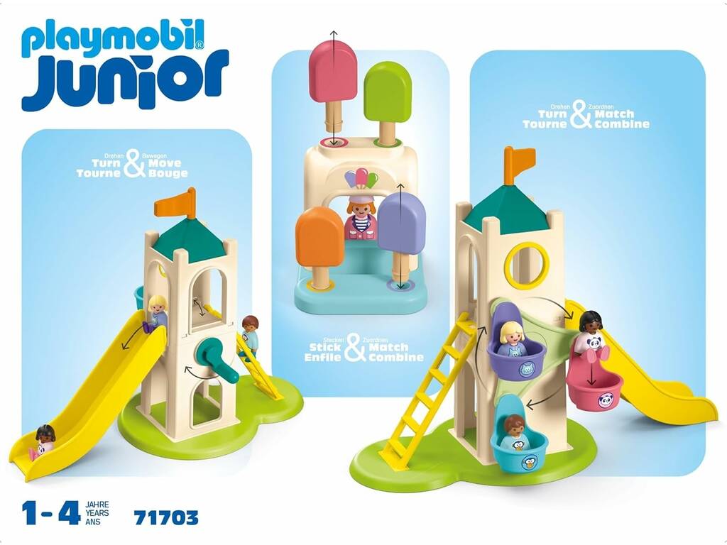 Playmobil Junior Parque Infantil Aventura 71703