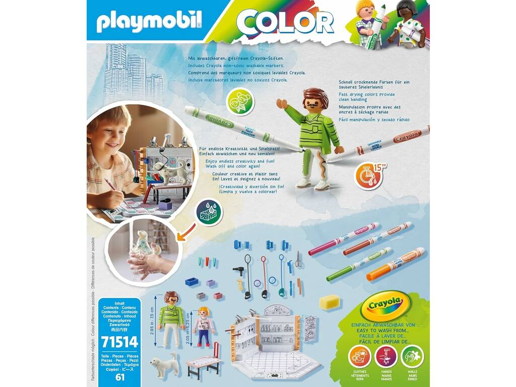 Playmobil Colour Dog Show 71514