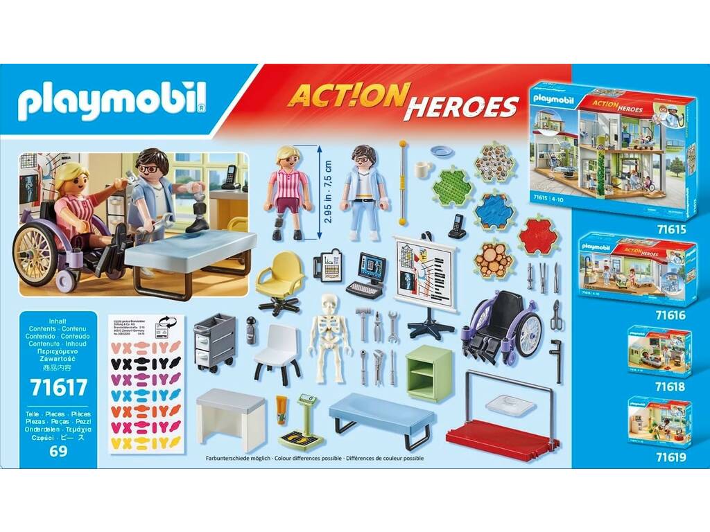 Playmobil Action Heroes Ortopedia 71617