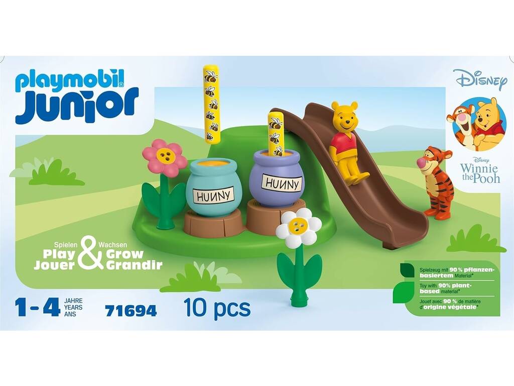 Playmobil Junior Disney Winnie The Pooh Jardín de Abejas 71694