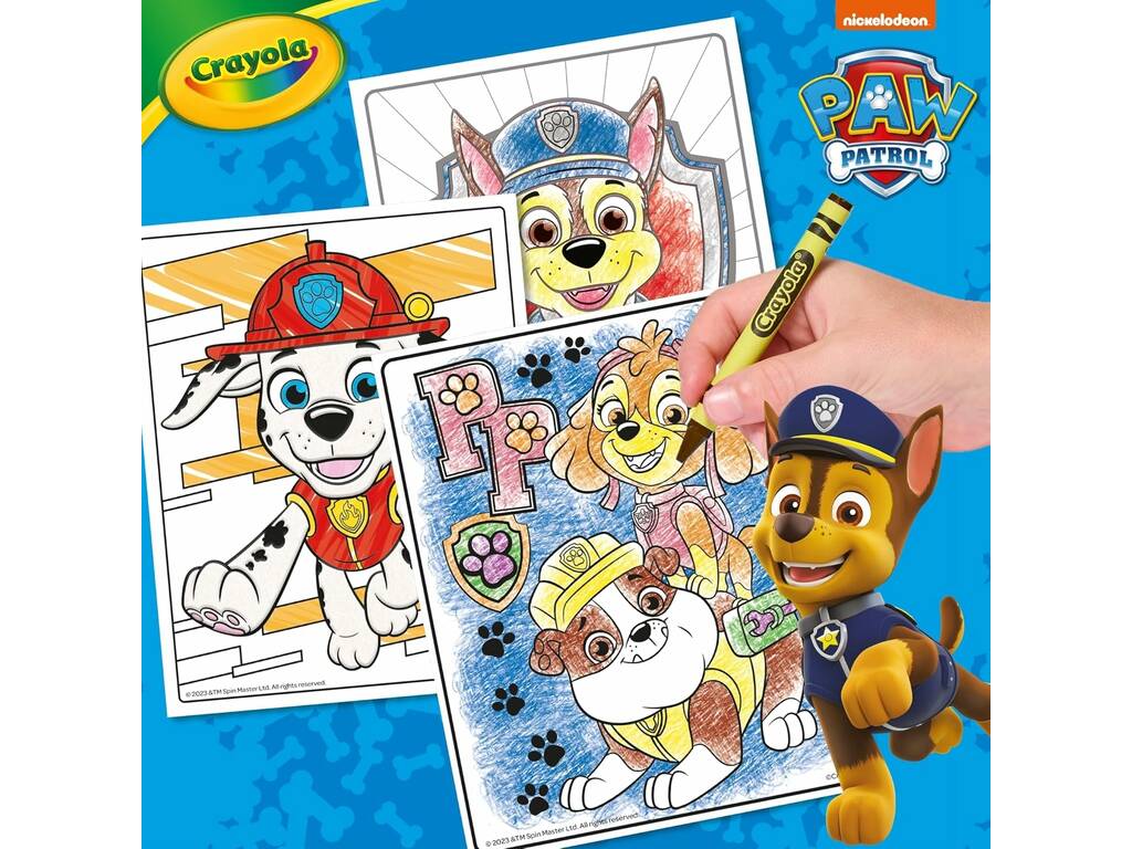 Super Set De Atividades 60 Peças Paw Patrol de Crayola 04-2940