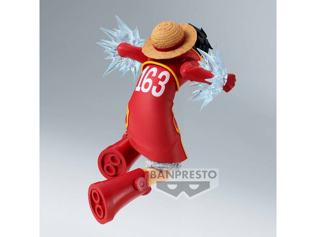 One Piece Battle Record Collection Figura Monkey D. Luffy de 14 cm