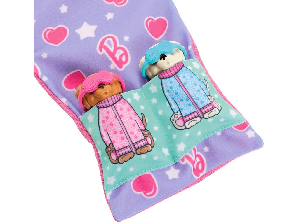 Barbie-Puppe Sleepover Puppies von Mattel HXN01