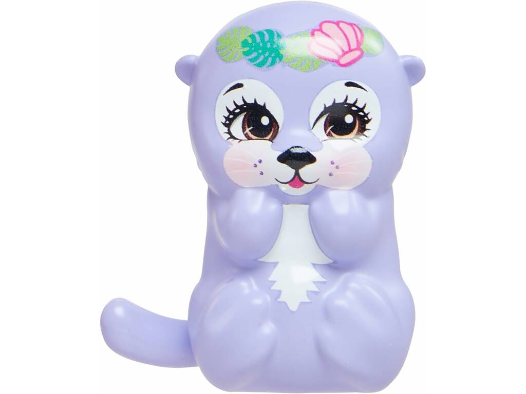 Enchantimals Bambola Lontra e Animale di Mattel HXB98