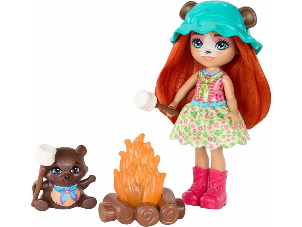 Enchantimals Camping De Ursos de Mattel HTW71