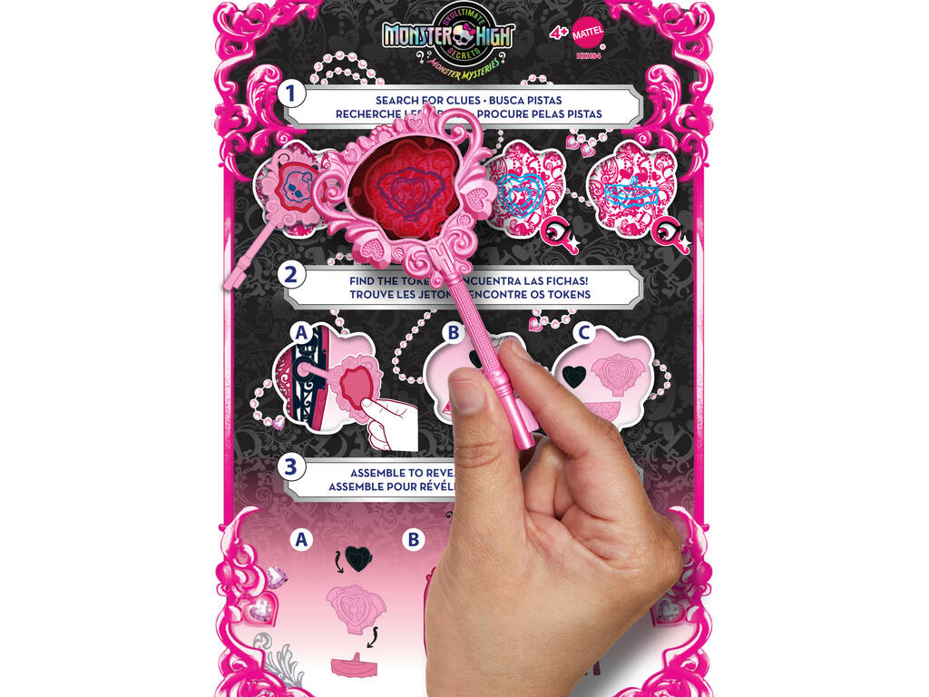 Monster High Skulltimate Secrets Poupée Draculaura avec armoire Mattel HXH84