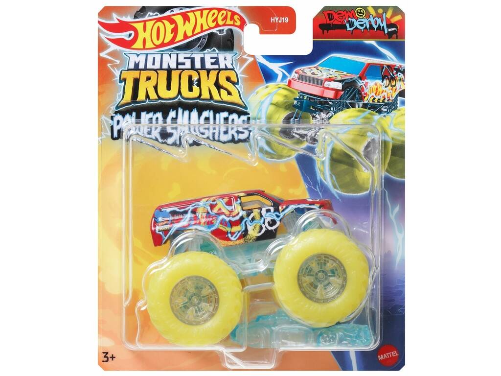 Véhicule Hot Wheels Monster Trucks Power Smashers Mattel HYJ19