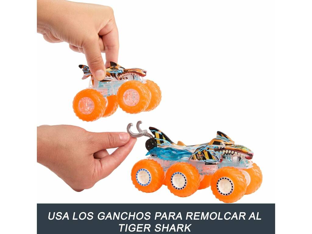 Hot Wheels Monster Trucks Multipack Camiones y Big Rings