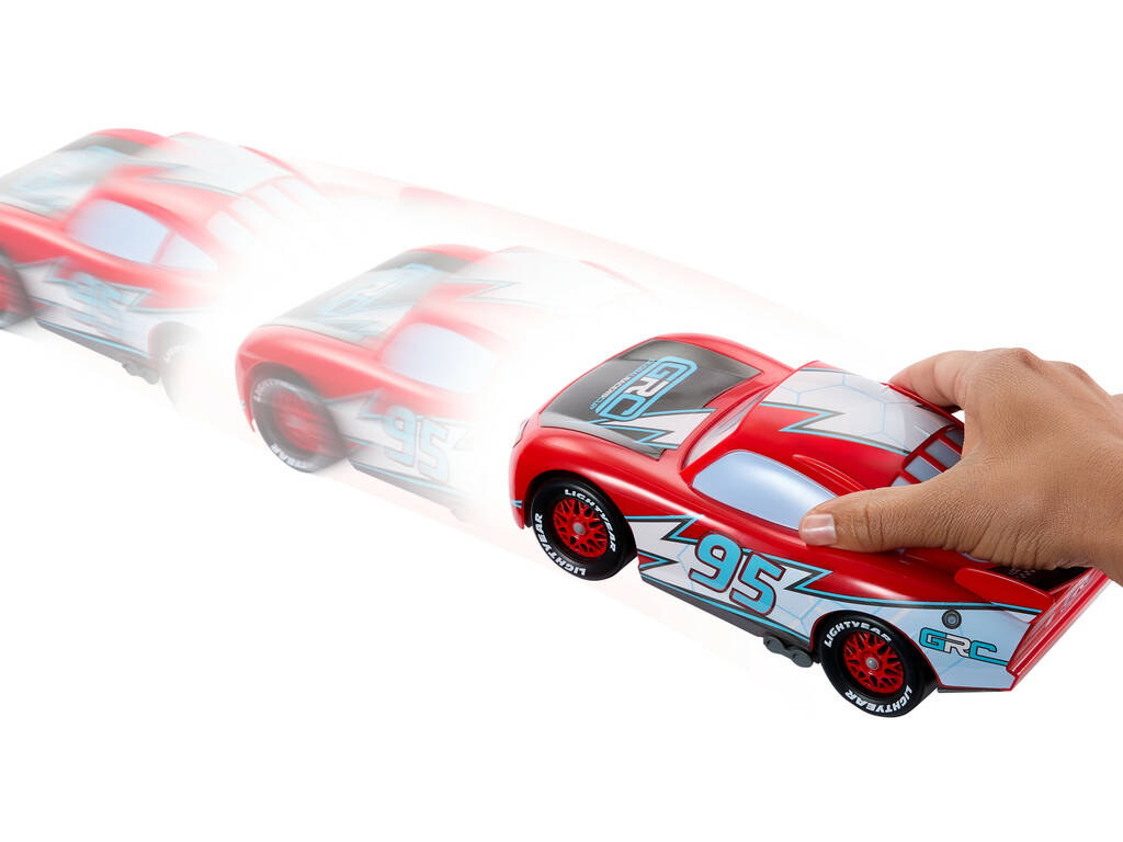 Cars GRC Lightning McQueen Drift and Run Mattel HXJ34