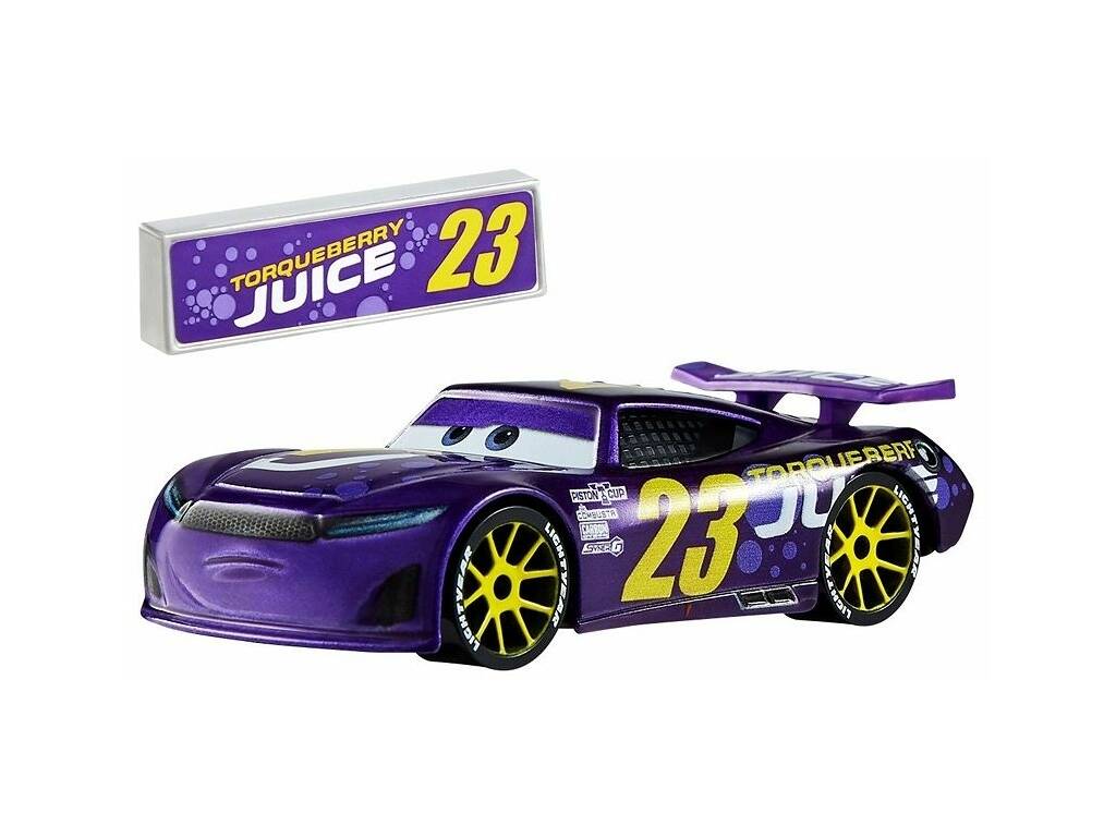 Cars Nascar Coche Metálico con Panel Mattel HYB65