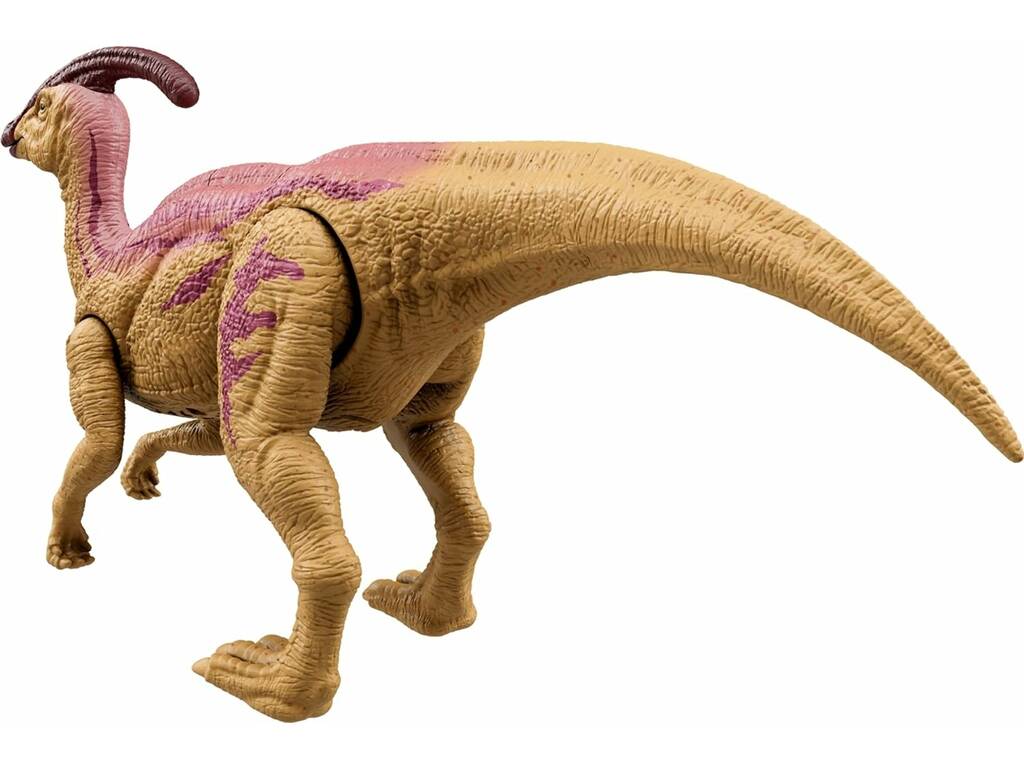 Jurassic World Chaos Theory Figura Parasaurolophus Ruggito Selvaggio Mattel HTK75