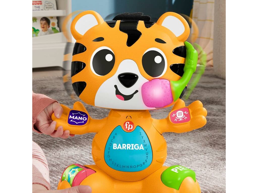 Fisher Price Banda Animal Tin El Tigre