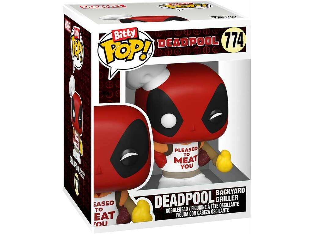 Funko Pop Bitty Deadpool Pack 4 Mini Figure 84959