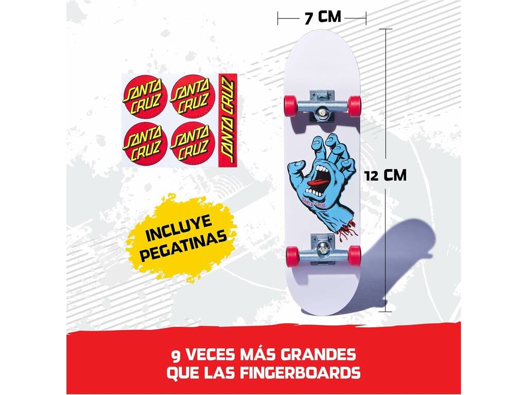 Tech Deck Handboard Santa Cruz