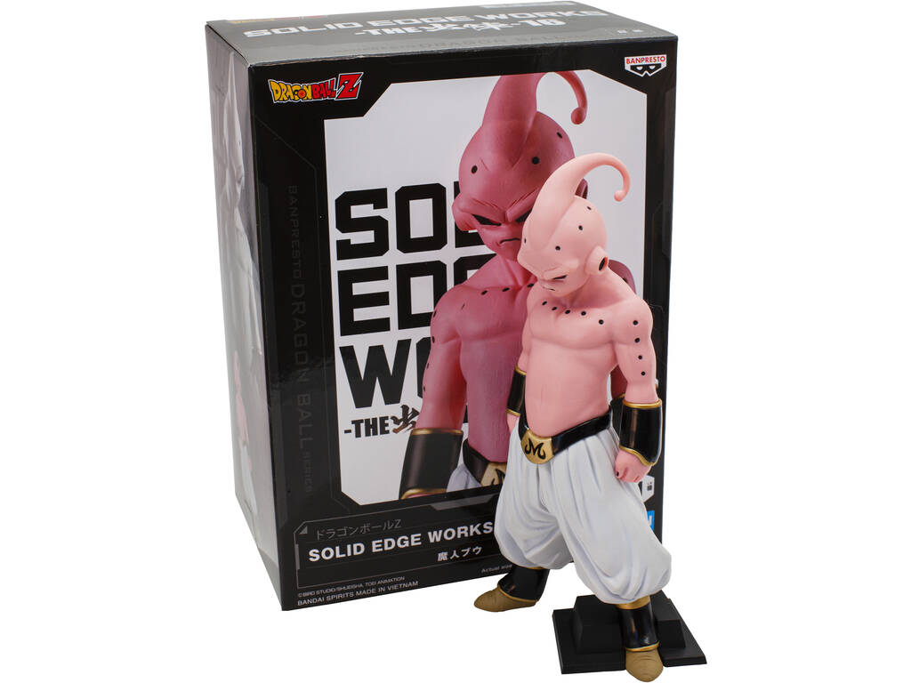 Dragon Ball Z Solid Edge Works Figura Majin Bu Banpresto BP89108P