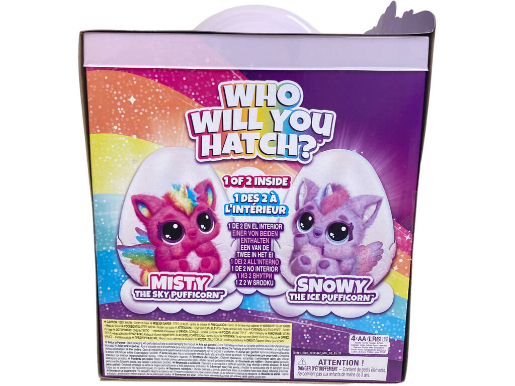 Hatchimals Alive Mystery Hatch Pufficorn Spin Master 6069132