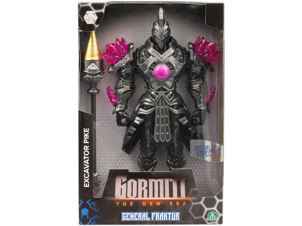 Gormiti The New Era Figura de Acción Villano de 27 cm con Arma Famosa GRV09401