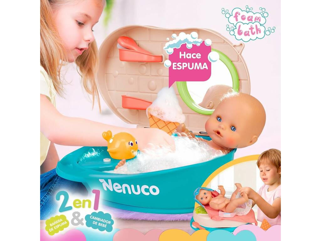 Nenuco Bain Mousse 2 en 1 Famosa NFNA0000