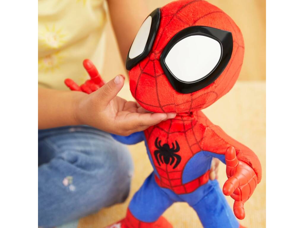 Spidey And His Amazing Friends Figura Spidey Baila y Gatea Hasbro F6722