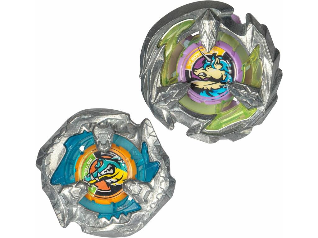 Beyblade X Pack 2 Lapins Tournants Sans Lanceur