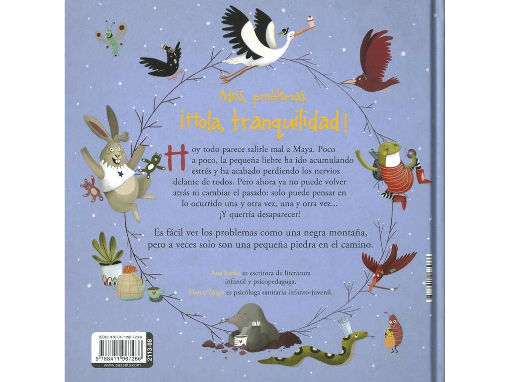 Livre La forêt des émotions Adieu les problèmes Bonjour Tranquillité !