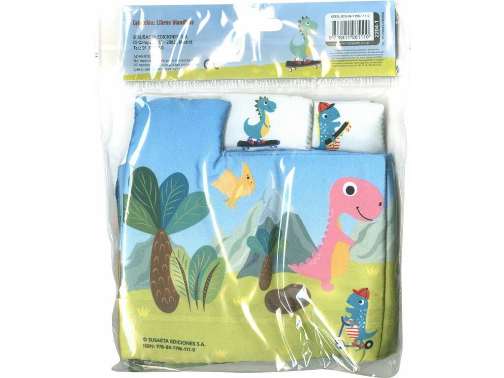 Livre en tissu Livres mous sur les dinosaures
