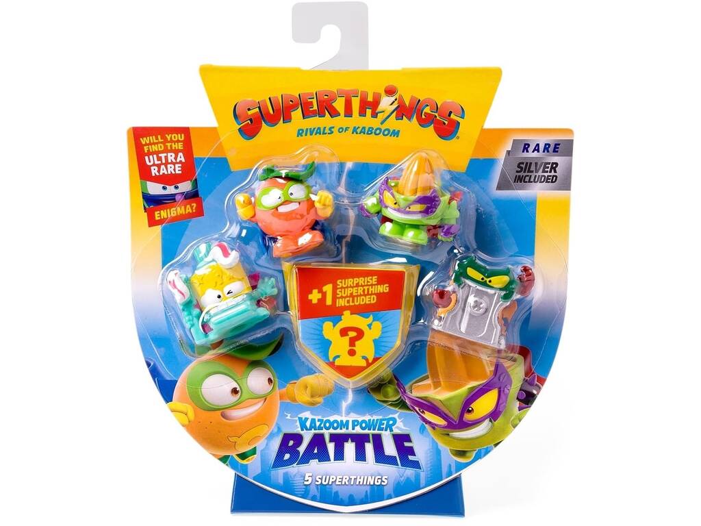 SuperThings Rivals of Kaboom Kazoom Power Battle Pack 5 Figure Magic Box PST15B616IN00