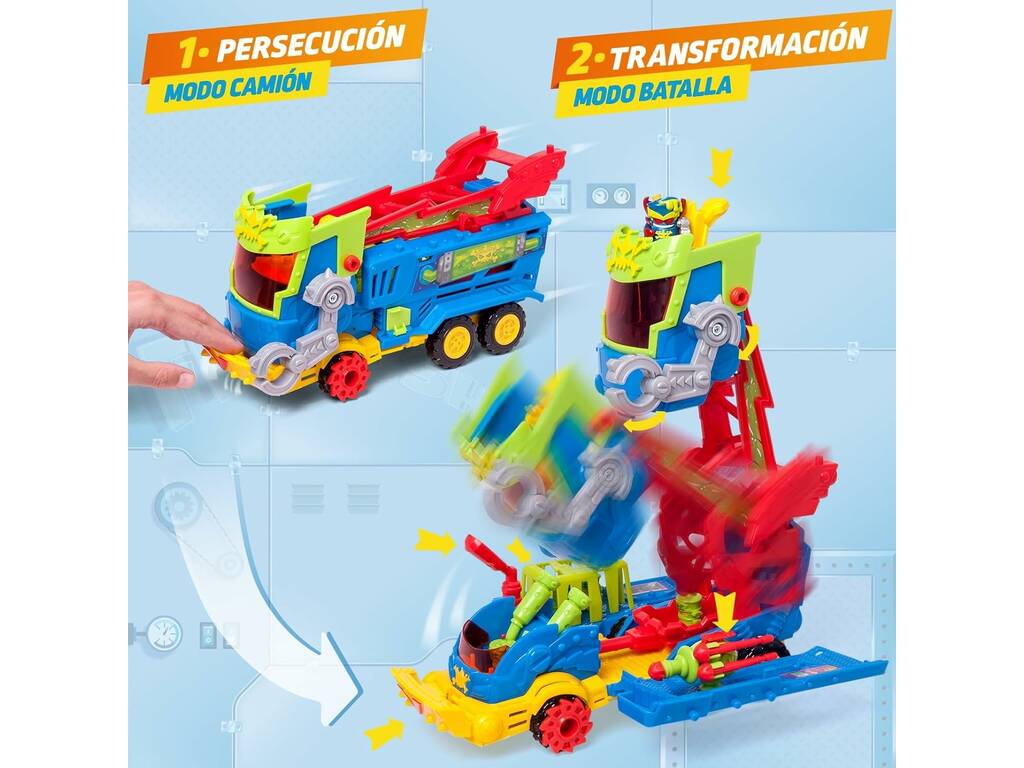 SuperThings Rivals Of Kaboom Kazoom Power Mr King Truck Magic Box PSTSP114IN10