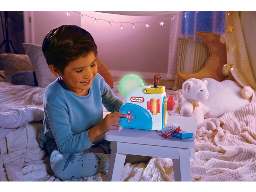 Proyector Story Dream Machine Little Tikes con Personaje y 3 Cuentos