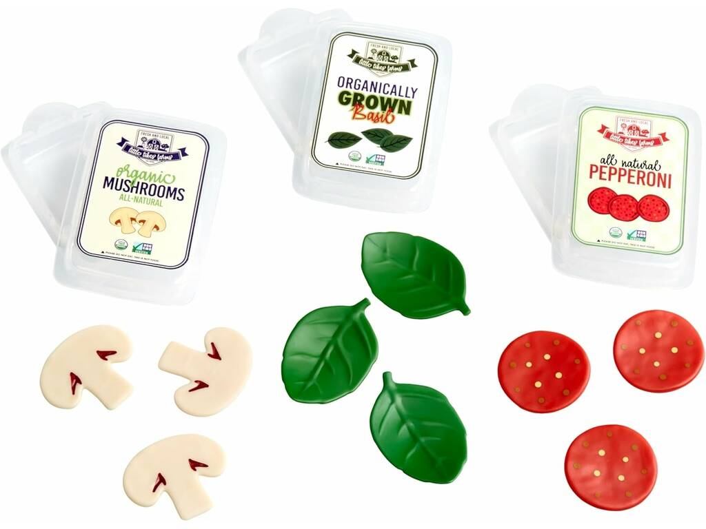 Creative Chefs Kit para Pizza Little Tikes con Accesorios