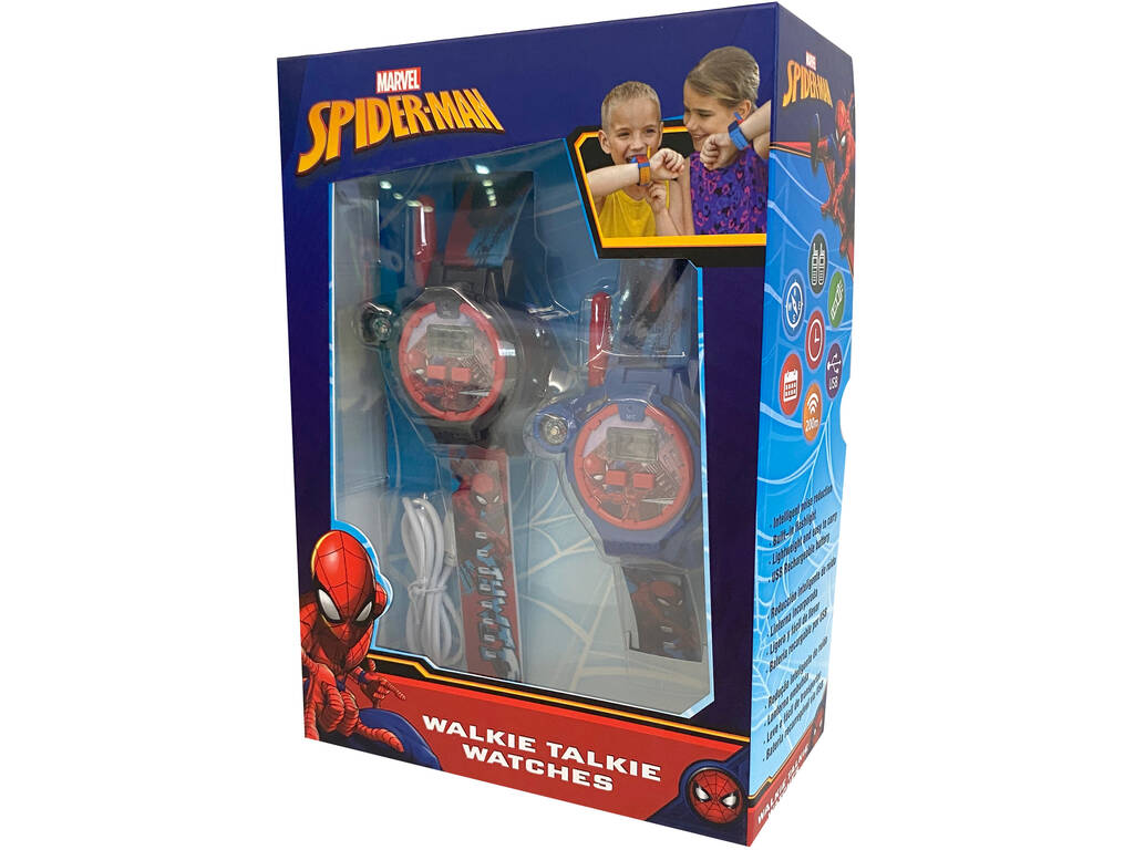 Spiderman Kids Walkie Talkie Watch SPD40156