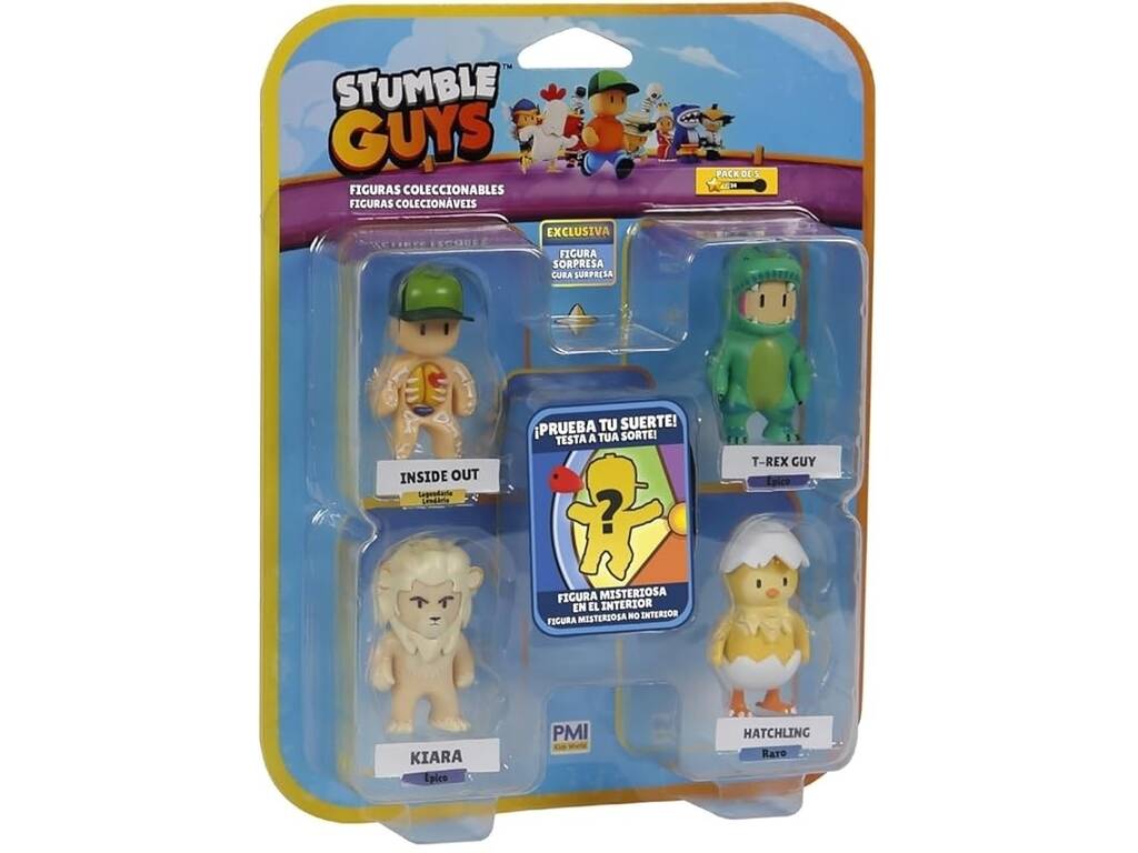 Stumble Guys Pack de 5 figurines