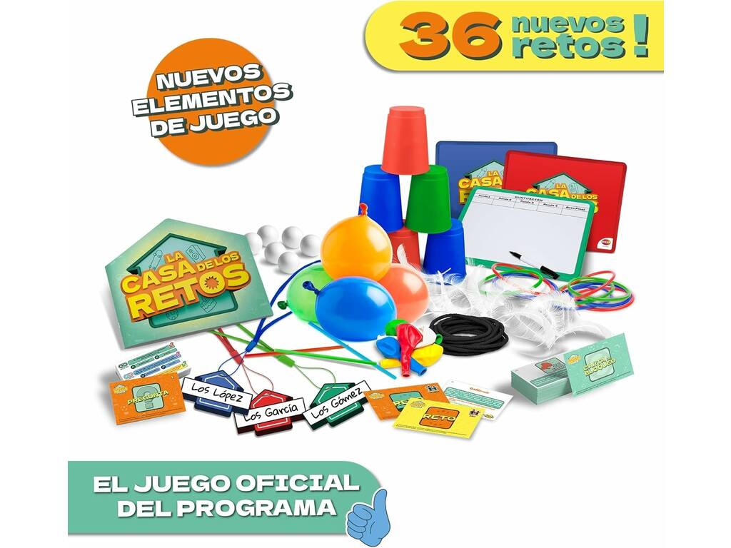 La Casa De Los Retos Nuevo Juego Bizak 35001940