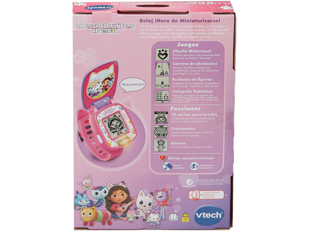 La Casa de Muñecas de Gabby Reloj ¡Hora De Miniaturizarse! Vtech 80-561867