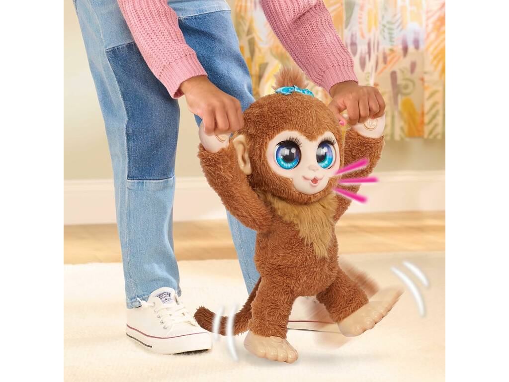 FurReal Interactive Animale domestico interattivo Peanut The Playful Monkey