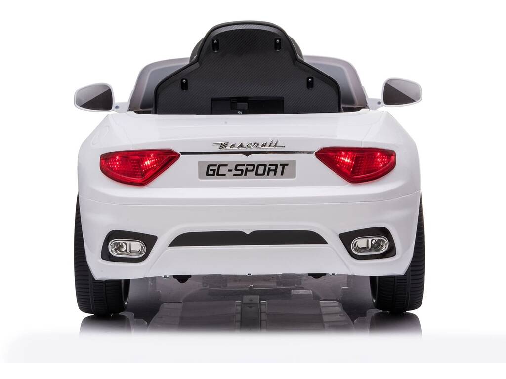 Coche descapotable Maserati Gran Cabrio MY18 12V. Blanco