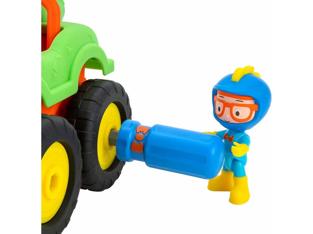 Blippi Monster Truck Construction Jazwares BLP0213