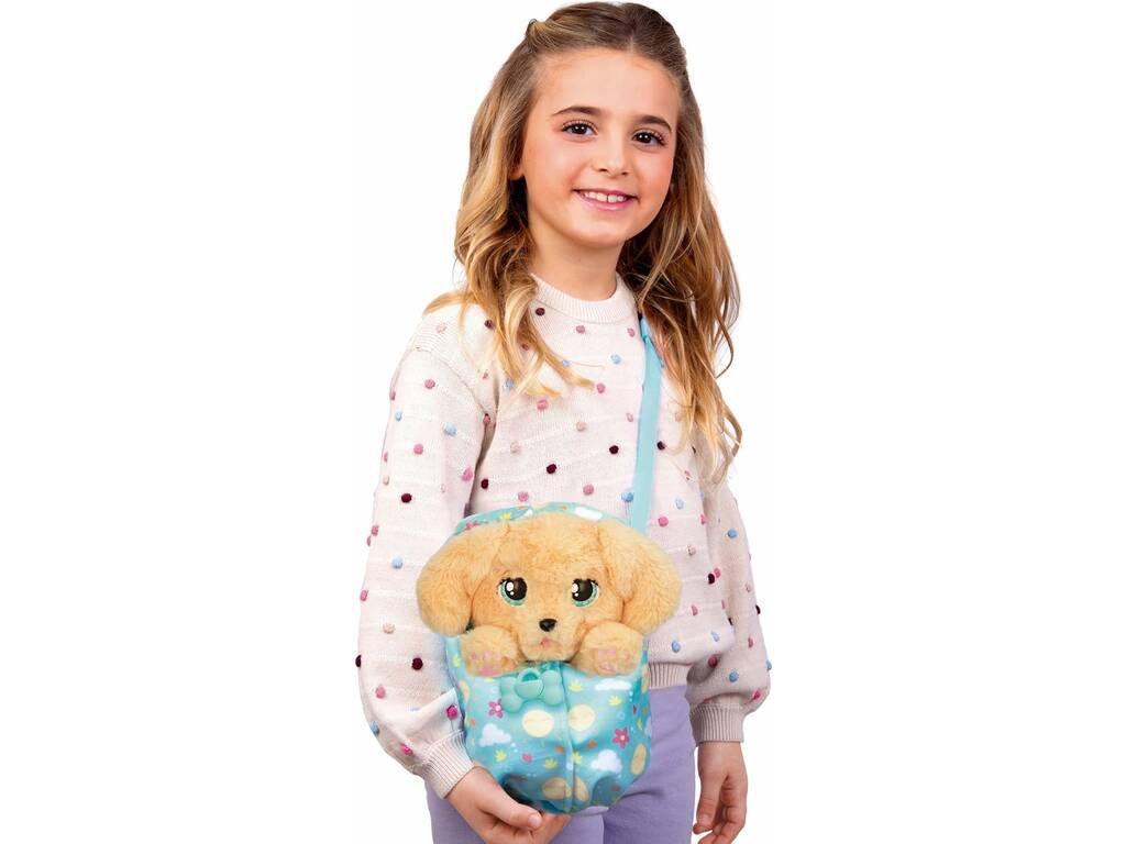 Jouet peluche interactif Baby Paws Labrador