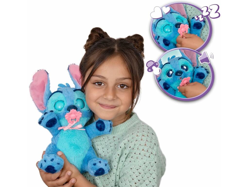 Baby Paws Disney Stitch Peluche Interactivo