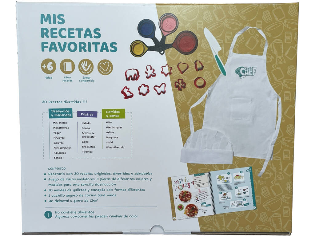 Cefachef Mes recettes préférées Cefa Toys 21859